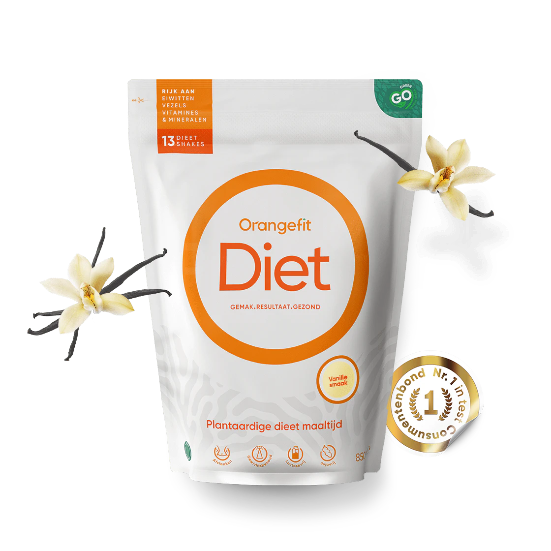 Diett pulver, Diet Shake Vegan 850g