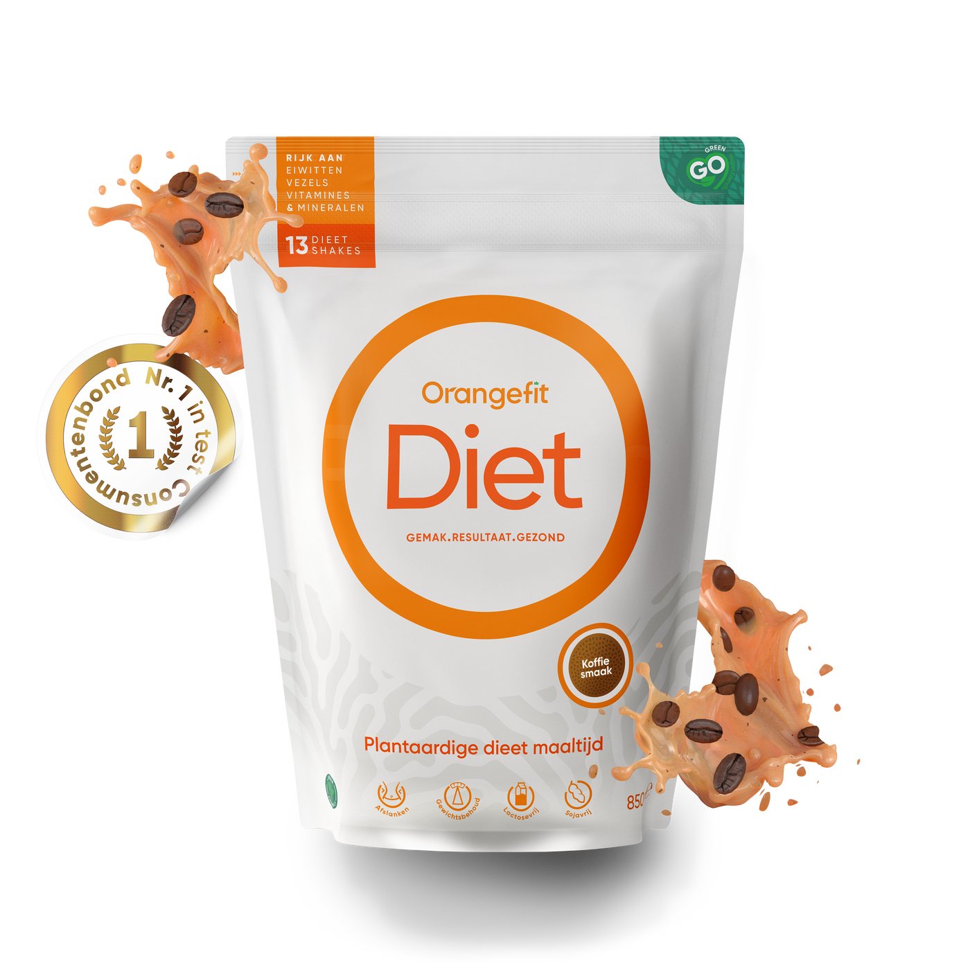 Diett pulver, Diet Shake Vegan 850g