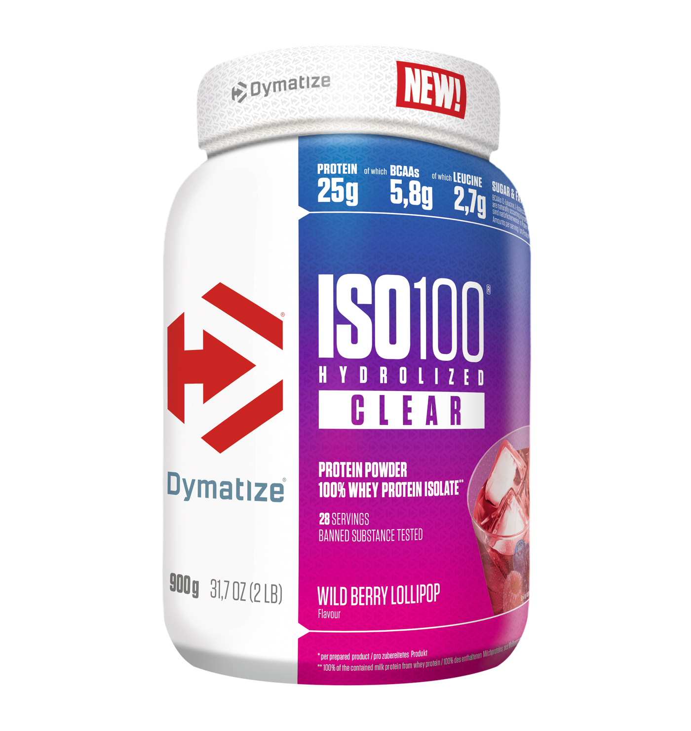 ISO100 Hydrolyzed Clear (900gr)