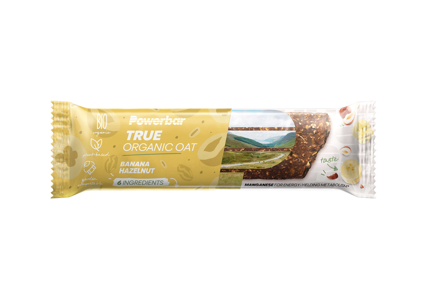 Energibar, True Organic Oat Bar - 16stk/pk